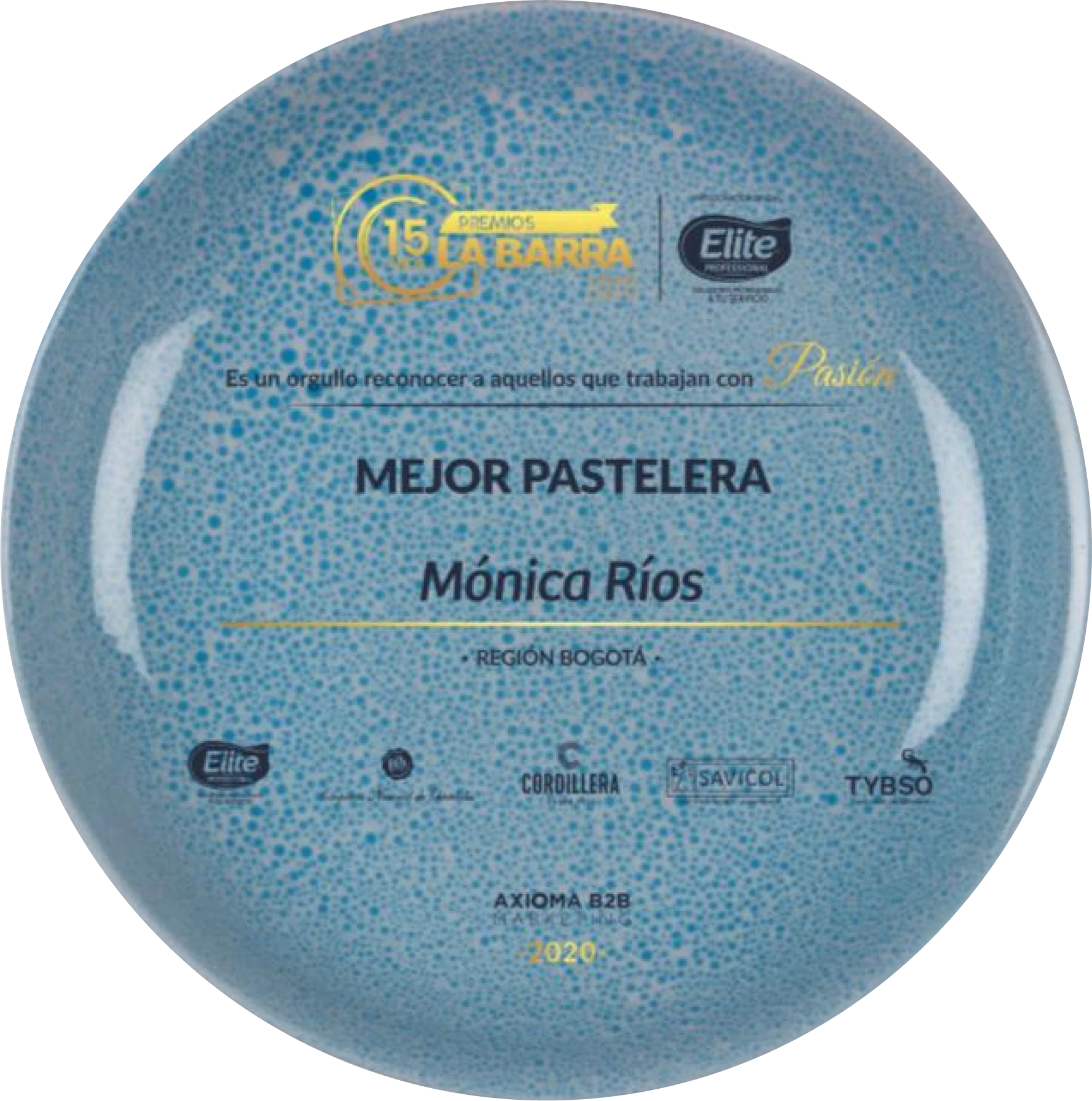 Premio: Mejor Pastelera